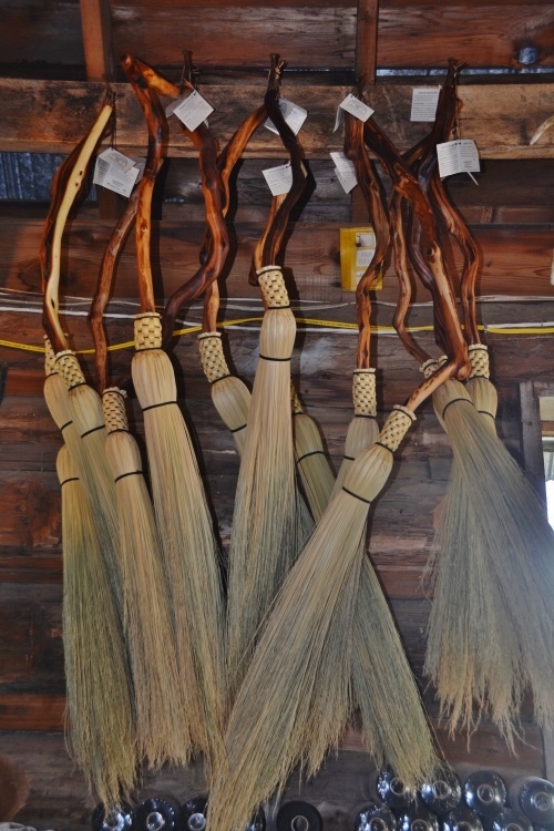 hand-made brooms